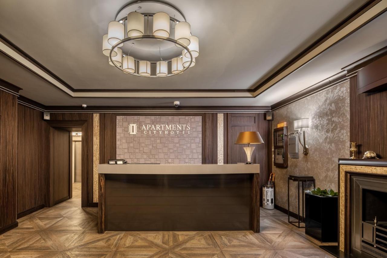 Cityhotel Apartments Kiew Exterior foto