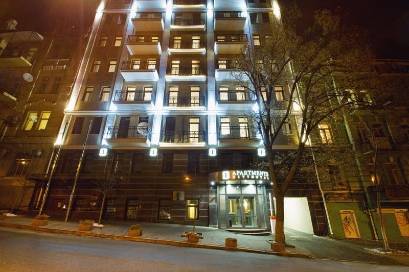 Cityhotel Apartments Kiew Exterior foto